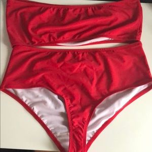 High-waisted Two piece bikini